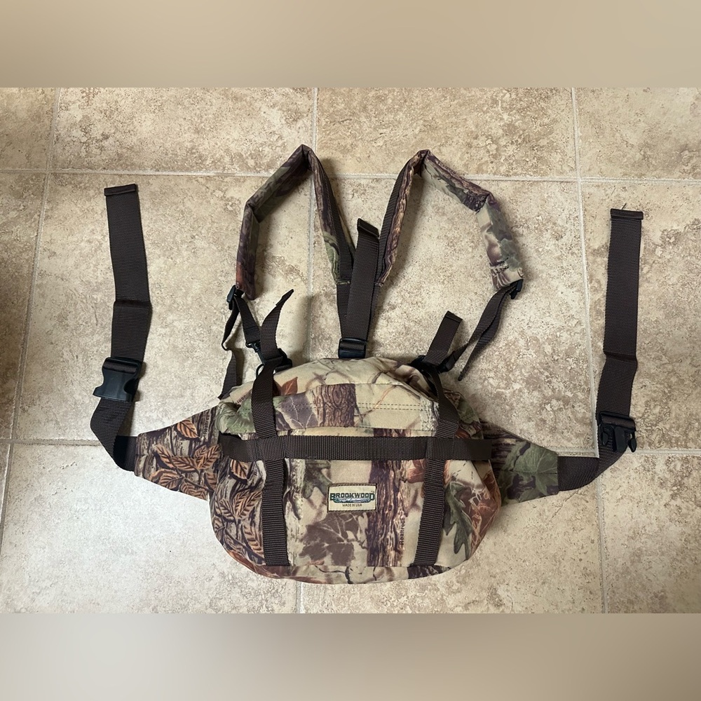 Brookwood Made In USA Field Bag/Backpack with Adjustable Straps- Realtree